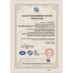 Family Of Childhood Industrial Co., Ltd. Certifications