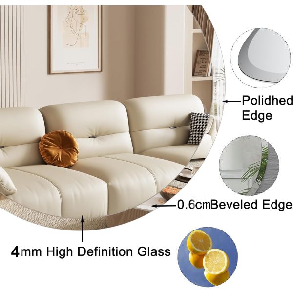 Enhance Your Business Space with our High-Performance Frameless Mirror Shop Now