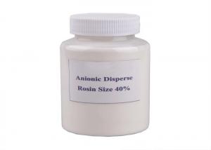 Cheap 40% Solid Content White Emulsion Paper Chemicals Anionic Rosin Sizing Agent wholesale