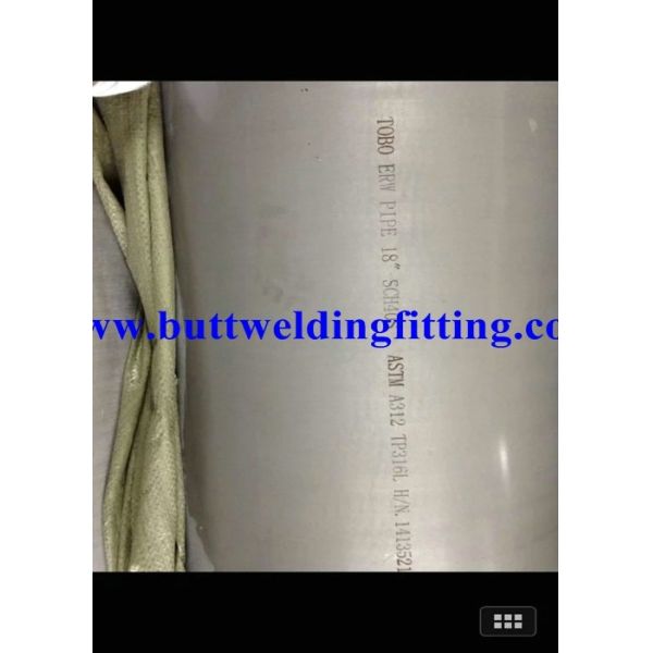 0.4-30mm Thickness Polished Stainless Steel Tubing Hot Rolled For Petroleum