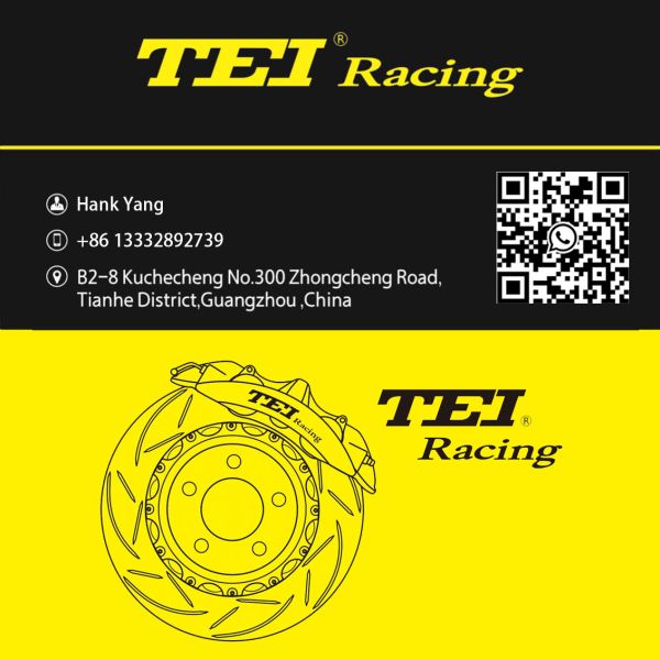 4 Piston Racing Caliper Brake Kit With 330*28 MM High Carbon Disc Racing And Brake Pads For Cadillac SLS 17 Inch Rim