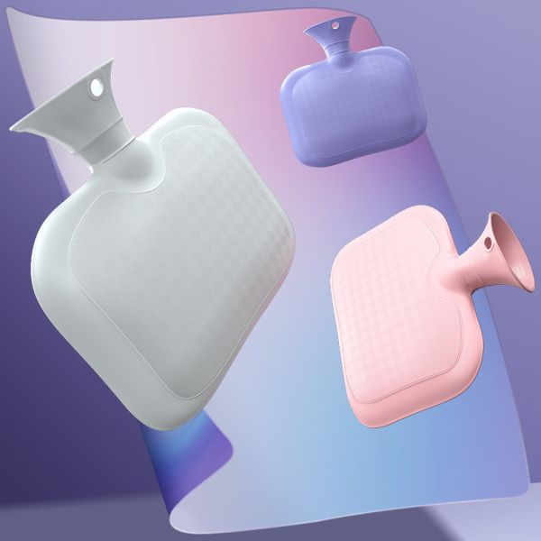Hot Water Bottle For Pain Relief Hot Water Bag For Back Pain Heating Pad Sore Muscles Cramps Cramps Hot Compress 2 Liter