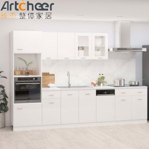 Restaurant Industrial Style Kitchen Furniture Cabinets With Paint Finish And