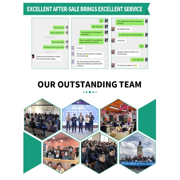 Customized Color Column Brushed Aluminum Veneer Aluminum Siding Panels