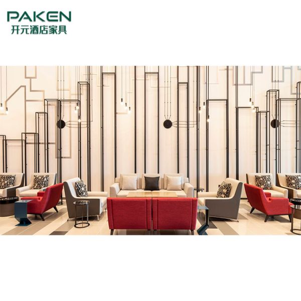 Public Area Luxury Modern Style Five Star Hotel Furniture