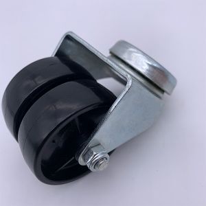 Twin Nylon Wheels Bolt Hole Caster 2 Inch