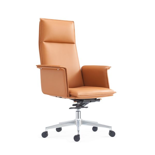 XINYUANBAILI Leather Office Swivel Chair 68*64*114 60mm PU Castor