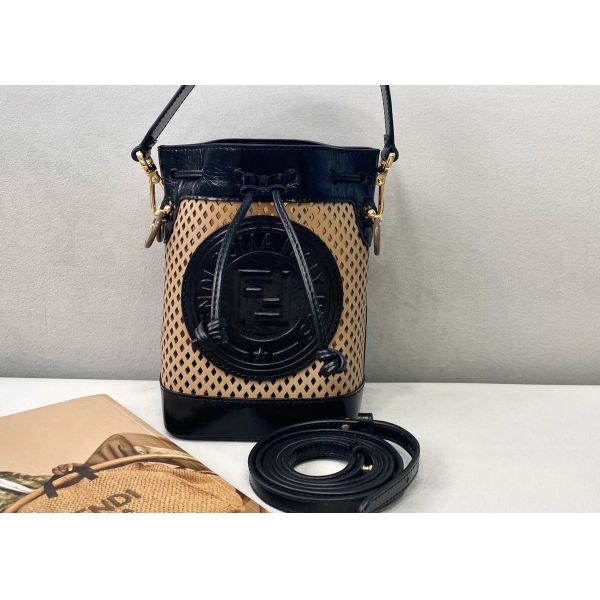 Girls Cute 12cm Hollow Out Bag , Leather Shoulder Bucket Bag