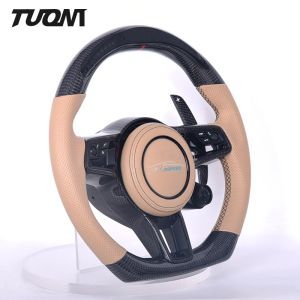 Carbon Fiber Porsche Cars Steering Wheel Macan Cayenne