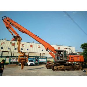 China excavator hydraulic pile hammer 30-38ton excavator pile drive hammer excavator vibro pile hammer on sale