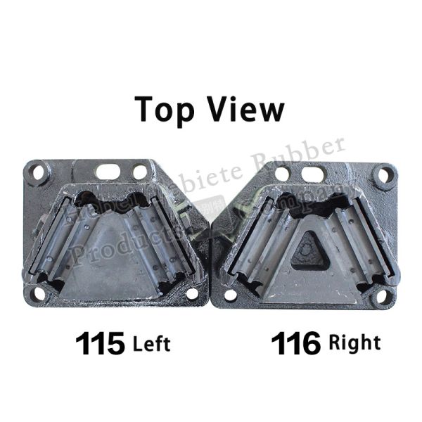 Delong X3000 Dump Truck NBR Front Engine Mount Bracket