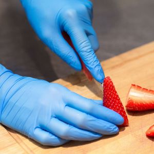 Cheap Chemical Protective Nitrile Dental Gloves 240MM Hospital Nitrile Gloves wholesale