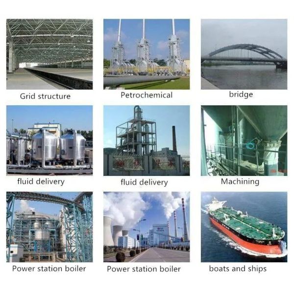 Railing 6m SS Round Black Mild Steel Pipe A106b A53b Q345b