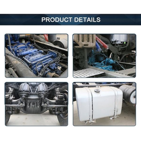 Refurbished Sino 6x4 Used Tractor Trucks Manual Transmission