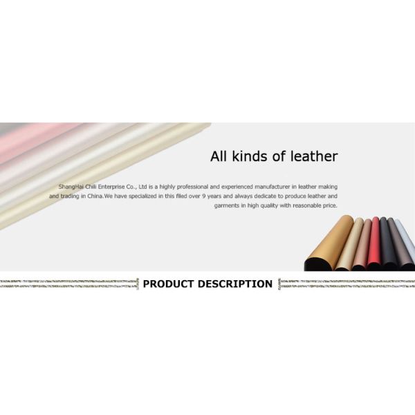 Wholesale quilted Synthetic embroidered PU shoe leather