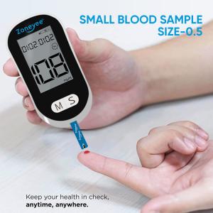 Cheap Blood Glucose Meter Medical Device for Measuring Blood Sugar Glucometer with Diabetic Test Strips for Diabetes Glucometr wholesale