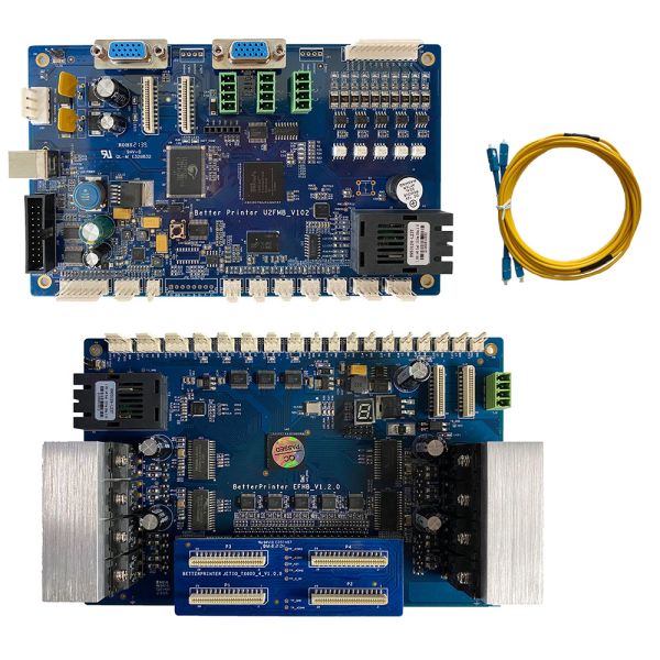 4 head TX600 print head board set spares system mainboard headboard for flatbed UV printer dtf inkjet printer