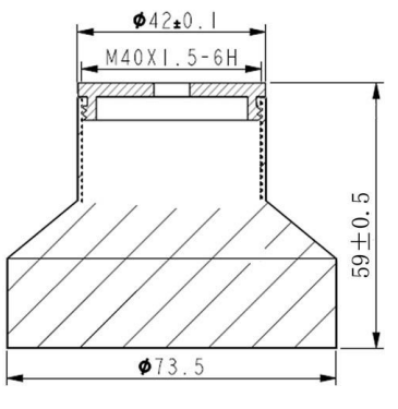Long Range Ultrasonic Water Level Meter 5V RS485 Non Contact Fluid Level Sensor