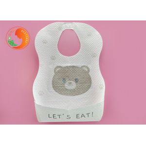 Cheap Feeding Food Disposable Baby Bibs Cartoon Waterproof Food Catcher Bibs wholesale