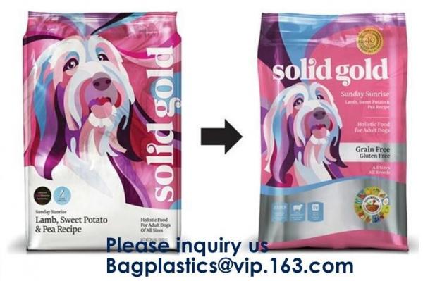 Bottom Stand up Shrink Sleeve/Bottle Labels paper packaging material Shopping Bags FOOD PACKAGING ORGANIC FOODS PACKAGIN