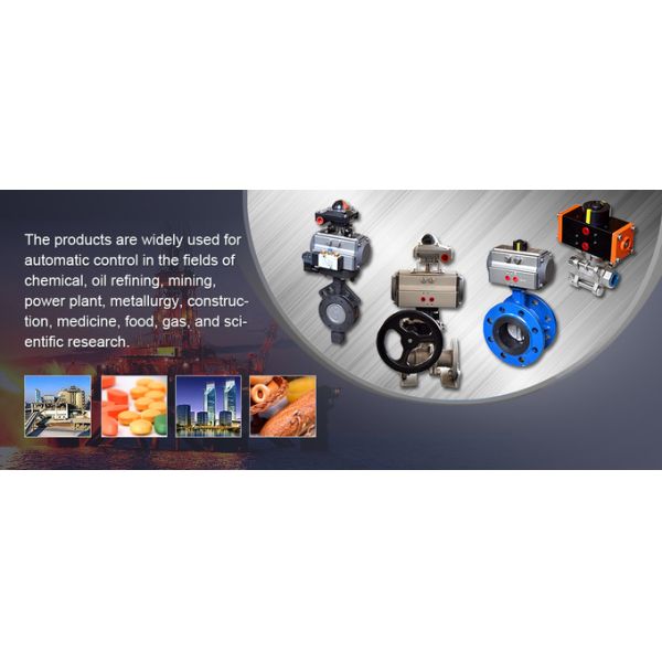 Pneumatic Actuator close-up view