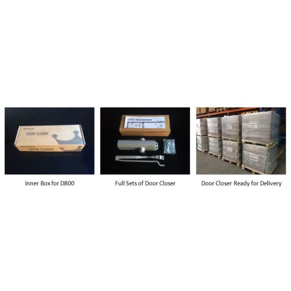 Power Adjustable Eurospec Door Closer D803 Two Way Open 500000 Life Cycles