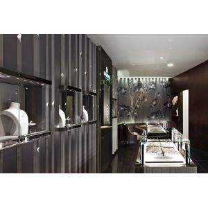 Makeup Organizer Humidor Tempered Stained Glass Crafts Box