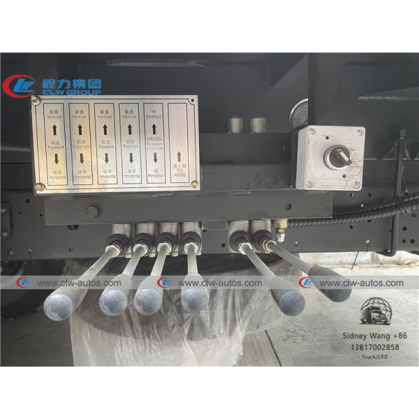 16m FOTON Hydraulic Truck Mounted Aerial Work Platform With Folding Arm Boom