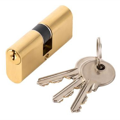 50-120mm High Security Euro Cylinder Locks , Brass Lock Cylinder Waterproof