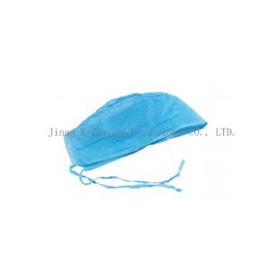 ISO Class II PP Tie Hospital Surgical Caps 35GSM