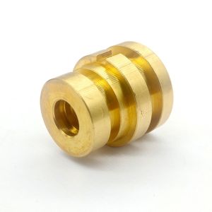 Precision Brass Turned Components Painting / Anodizing Brass CNC Milling Parts