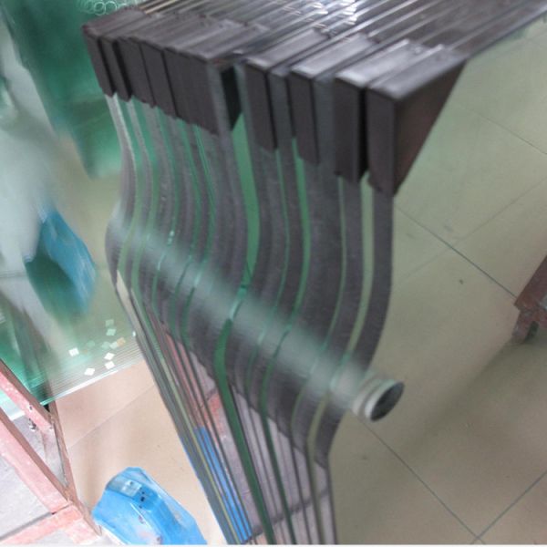 Bend Round Tempered Curved Glass For Office House Partition