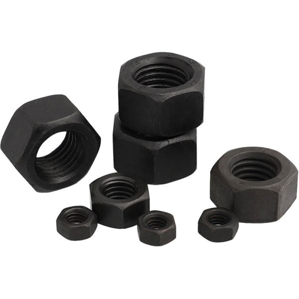 Customer Request DIN6921 Grade 8.8 High Strength Hexagon Nut with Oxidation Blackened