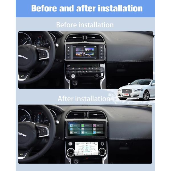 10.25 Inch Touch Screen Car radio For 2016-2020 Jaguar XFL XE XF Navigation GPS Multimedia Player Wireless Carplay 4G