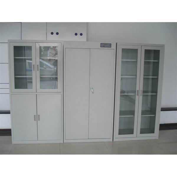 Hospital Reagent Cabinet Computer Lab Furniture Electrostatic Spraying Surface
