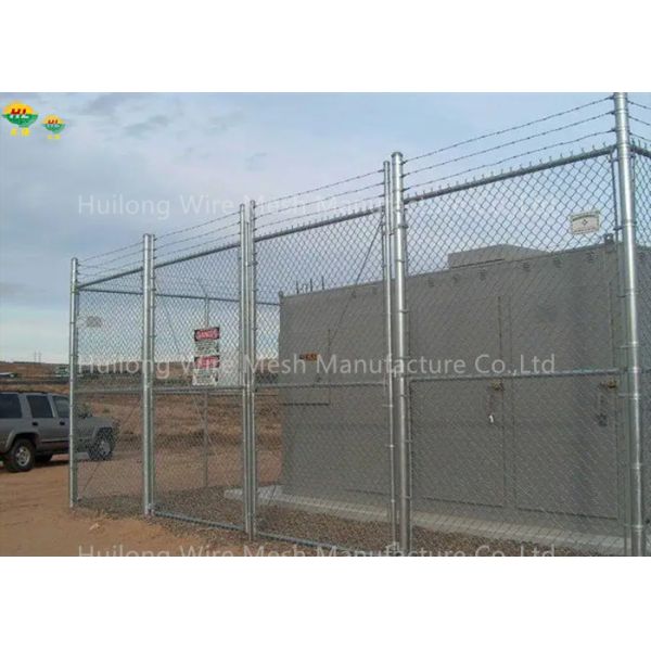 Galvanized Ral Chain Link Wire Fence 1-3/4" X 9 Ga X 10 Ft High 12 Ft High 30 Ft Roll