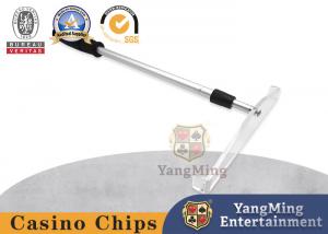 China Metal Poker Chips Rake Rod Telescopic Rod Rod 70cm Casino Poker Game on sale
