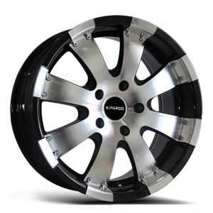 China Customized Black 17 Inch Aluminum Wheel Rims With 4 Holes on sale