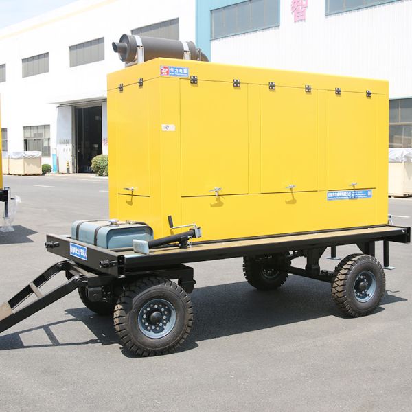 Weichai 50kw Trailer Type Generator Power Station Portable Stable