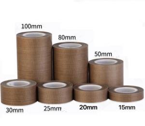 Cheap 300 Degree Celsius Resistance Silicone Adhesive PTFE  Tape For Vacuum Sealer wholesale