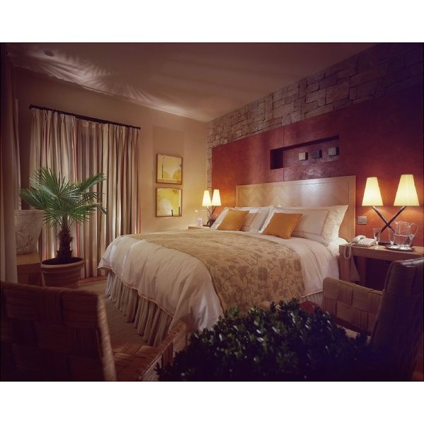 South East Asia Style Hotel Bedroom Furniture Sets With Custom Oak Veneer Holiday