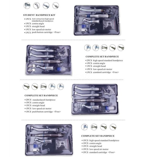 Contra Angle Dental Surgical Handpiece Autoclavable With 2 Holes