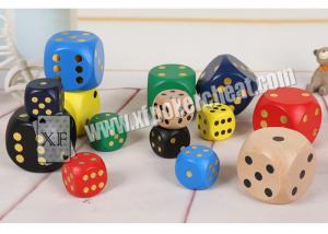 Cheap Casino Magic Radio Wave Cheating Dice  Wooden Dice 6 Sided wholesale