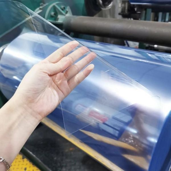 Transparent PVC Rigid Sheet 0.5mm / 0.4mm Pharma Grade for Blister Packing Up to 1500mm Width