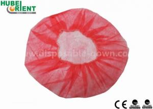 China Daily Use Free Size Polypropylene Nonwoven Disposable Bouffant Cap on sale