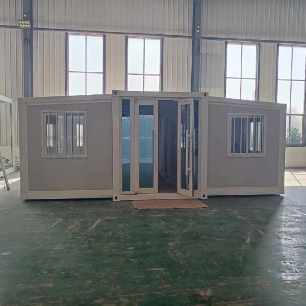 Steel Door Wooden Hotel Shop Folding Expandable Prefabricated Container Casa Homes House