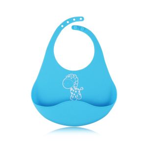 Cheap Foldable Waterproof Silicone Bib Easily Wipes Clean Four Seasons Available wholesale