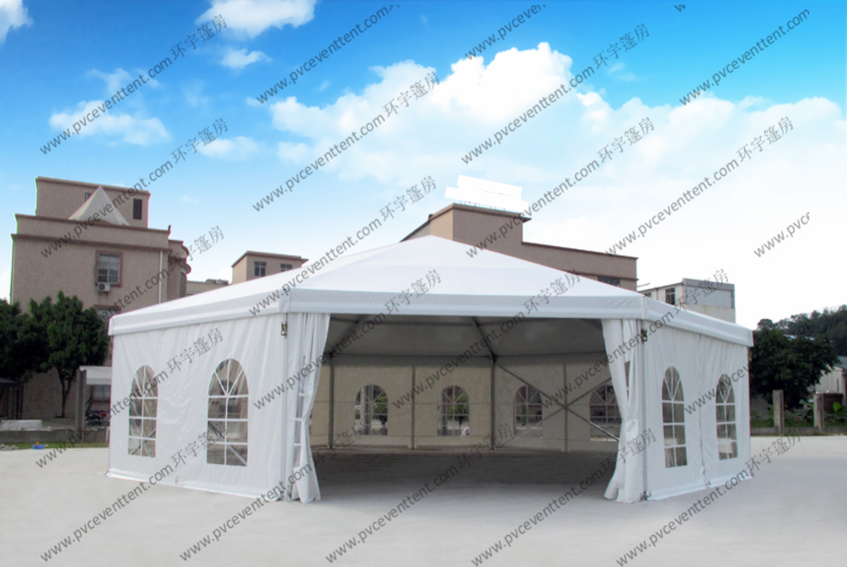White Or Colorful PVC Roof Cover Outdoor Gazebo Tent , Pagoda Tent For Events