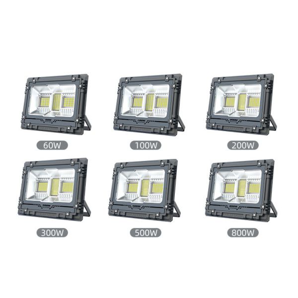 Solar LED RGB Flood Light Outdoor Bluetooth Mobile Phone And Music Smart Control