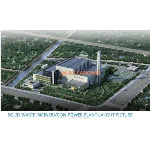 Cheap MSW Household Schools Trash Burning Waste To Energy Incineration Plant wholesale